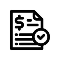 control agreement line icon. Clean and minimalist icon for websites, mobile apps, presentations, and logos. Fully scalable and customizable for any project. vector