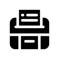 polling glyph icon. Strong and solid icon for websites, mobile interfaces, presentations, and visual branding. High quality and easy to edit. vector