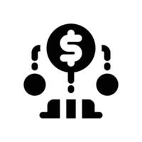 capital glyph icon. Strong and solid icon for websites and mobile apps. vector