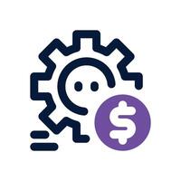 compensation duotone icon. Sleek and modern icon for websites, mobile apps, marketing materials, and corporate design. Fully scalable and ready to use. vector