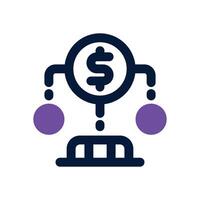 capital duotone icon. Sleek and modern icon for websites, mobile apps, marketing materials, and corporate design. Fully scalable and ready to use. vector