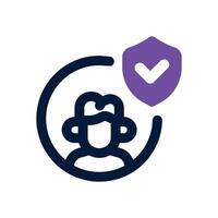 private duotone icon. Sleek and modern icon for websites, mobile apps, marketing materials, and corporate design. Fully scalable and ready to use. vector