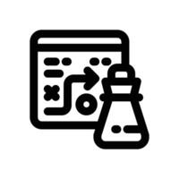 business strategy line icon. Clean and minimalist icon for websites and mobile apps. vector
