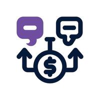 decision duotone icon. Sleek and modern icon for websites, mobile apps, marketing materials, and corporate design. Fully scalable and ready to use. vector
