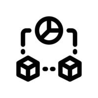 data storage line icon. Clean and minimalist icon for websites and mobile apps. vector