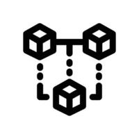 connect line icon. Clean and minimalist icon for websites and mobile apps. vector