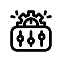 control line icon. Clean and minimalist icon for websites, mobile apps, presentations, and logos. Fully scalable and customizable for any project. vector