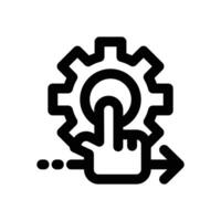 simplicity line icon. Clean and minimalist icon for websites and mobile apps. vector