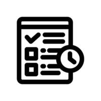task line icon. Clean and minimalist icon for websites, mobile apps, presentations, and logos. Fully scalable and customizable for any project. vector