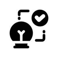 implement glyph icon. Strong and solid icon for websites, mobile interfaces, presentations, and visual branding. High quality and easy to edit. vector