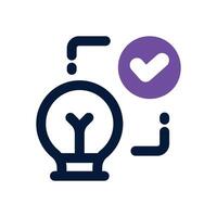 implement duotone icon. Sleek and modern icon for websites, mobile apps, marketing materials, and corporate design. Fully scalable and ready to use. vector