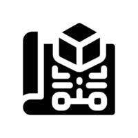 scrypt glyph icon. Strong and solid icon for websites, mobile interfaces, presentations, and visual branding. High quality and easy to edit. vector