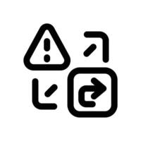 recovery line icon. Clean and minimalist icon for websites, mobile apps, presentations, and logos. Fully scalable and customizable for any project. vector