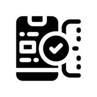 available glyph icon. Strong and solid icon for websites and mobile apps. vector