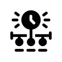 investigation glyph icon. Strong and solid icon for websites, mobile interfaces, presentations, and visual branding. High quality and easy to edit. vector