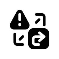 recovery glyph icon. Strong and solid icon for websites, mobile interfaces, presentations, and visual branding. High quality and easy to edit. vector