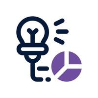 opportunity dual tone icon. Sleek and modern icon for websites and mobile apps. vector