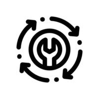 operation system line icon. Clean and minimalist icon for websites and mobile apps. vector