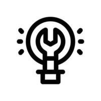 search service line icon. Clean and minimalist icon for websites, mobile apps, presentations, and logos. Fully scalable and customizable for any project. vector