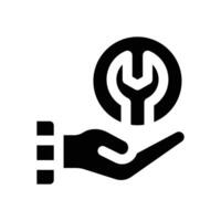 help glyph icon. Strong and solid icon for websites, mobile interfaces, presentations, and visual branding. High quality and easy to edit. vector