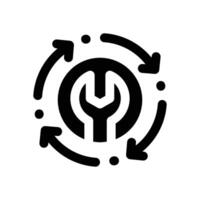 operation system glyph icon. Strong and solid icon for websites, mobile interfaces, presentations, and visual branding. High quality and easy to edit. vector