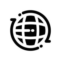 global network glyph icon. Strong and solid icon for websites, mobile interfaces, presentations, and visual branding. High quality and easy to edit. vector