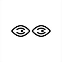 Black line icon side view vector