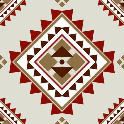 Traditional Motif Tribal Monogram Of Geometric Style Embroidery Handicraft Chevron Pattern with Red Brown White on Celadon Green Background. Ethnic Civitas Exquisite Detailed for Apparel Mattress Bag