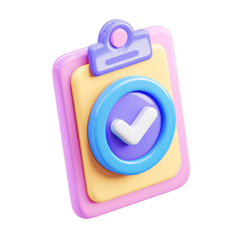 pastello appunti con dai un'occhiata marchio 3d rendere su trasparente sfondo interpretazione png