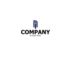 Logo Letter Initial A and I For your Company Simple vector