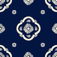 Rustic yet refined ikat damask for versatile applications vector