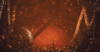 CGI Explore the intricate textures and colors within a vibrant underwater world video