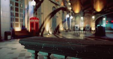 CGI Historic railway station features stunning architecture and vibrant atmosphere video