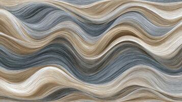 Detailed photorealistic image of luxury smooth wave texture abstract background photo