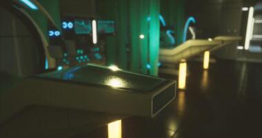 CGI Exploring high tech research facility on Mars video