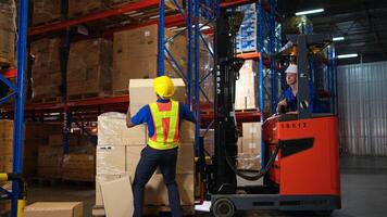 A group of warehouse workers were involved in an accident while on duty, Coworkers offered assistance and first aid,24 photo
