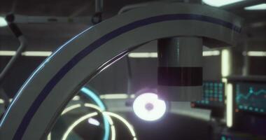CGI Exploration equipment and instruments prepared for Mars research mission video