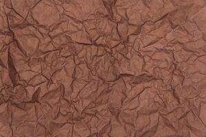 Brown wrinkled paper texture. Brown Paper Texture. Images for background template design photo