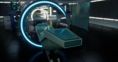 CGI Advanced exploration equipment set up for Mars research mission video