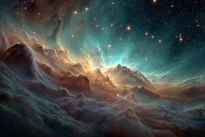 The nebula is seen in this image photo
