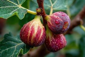 Figs on the tree photo