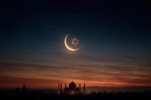 Eid mubarak to all muslims and jews photo