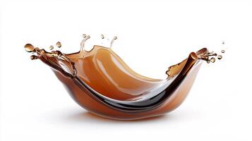 Engine oil splash beautifully captured in high-definition 3D illustration photo