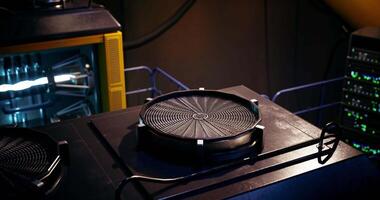 CGI Technology setup with intricate design in a modern workspace video