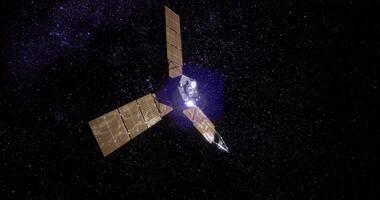 cgi juno rymdskepp utforska de mysterier av Jupiter i djup Plats video