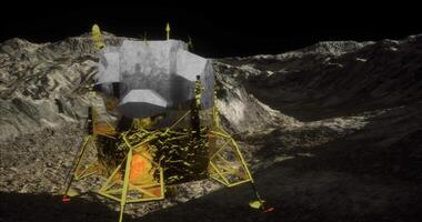 CGI Exploration and Landings on the Moons Surface with Advanced Technology video