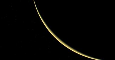 CGI Exploring the rocky surface and thin atmosphere of Mars from a distance video