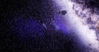CGI Exploring the vastness of space with the deep impact mission video