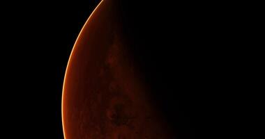 CGI Exploration of Mars with a stunning view of its surface and atmosphere video