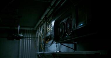 CGI Advanced cooling system featured in a modern data center during night hours video